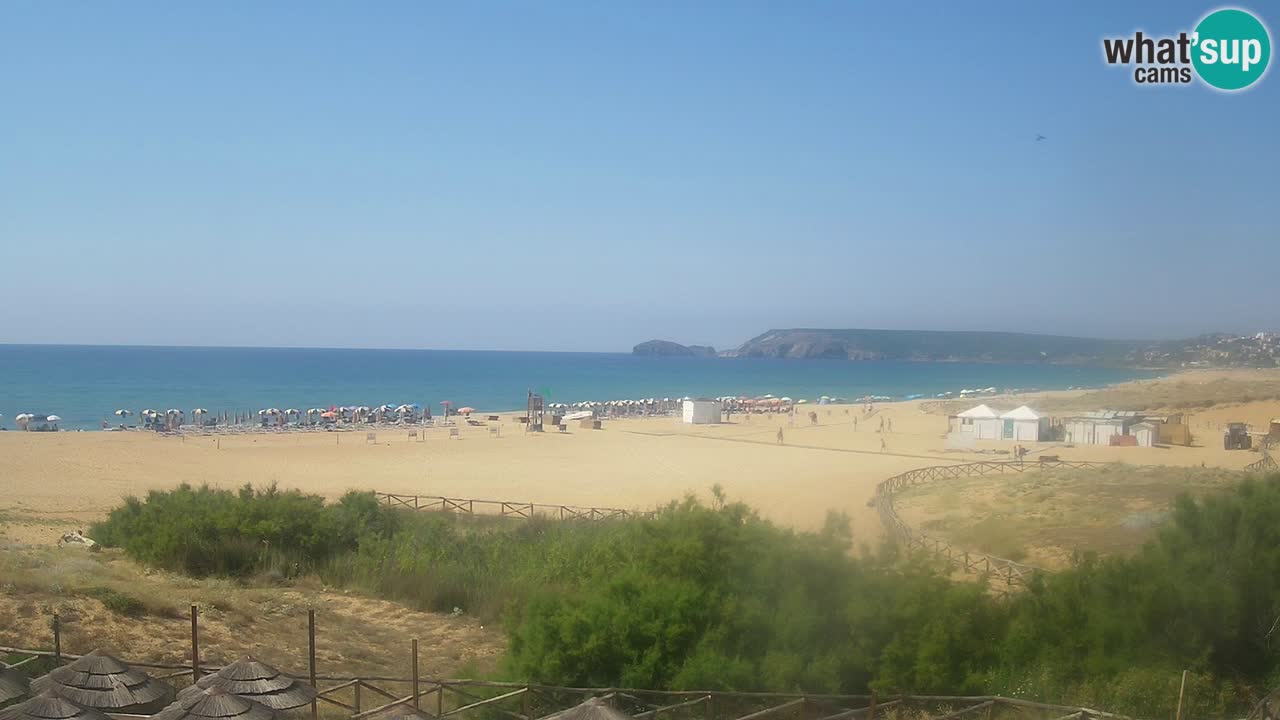 Webcam Torre dei Corsari – Live Beach View from Punta Usai