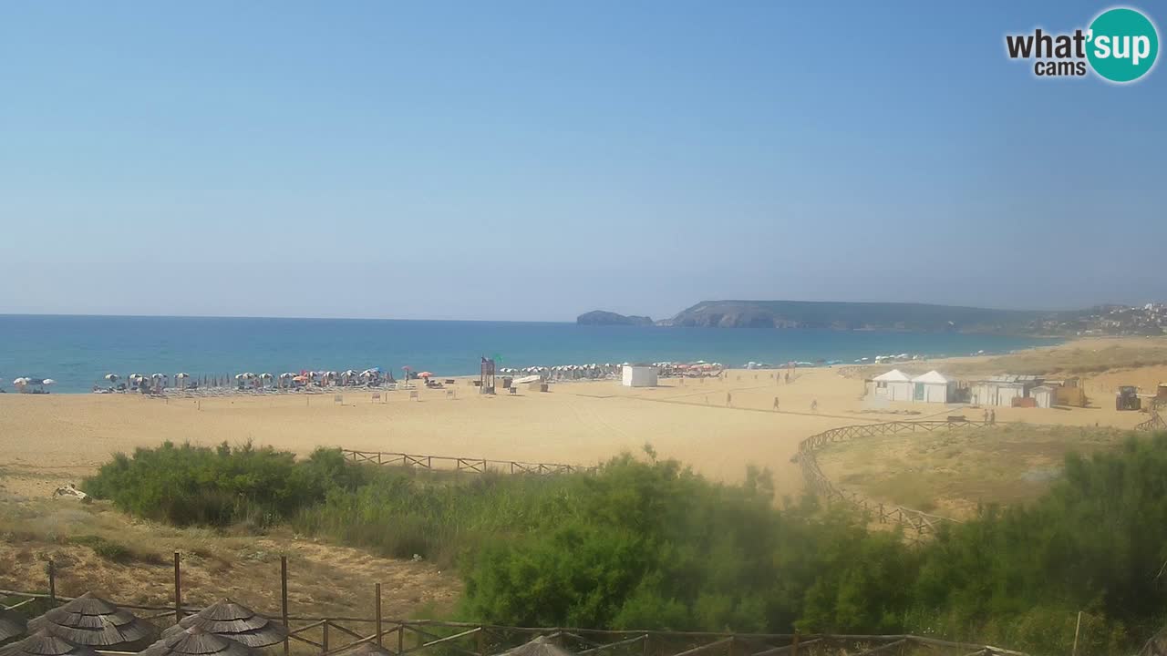 Cámara web Torre dei Corsari – Vista en directo de la playa desde Punta Usai