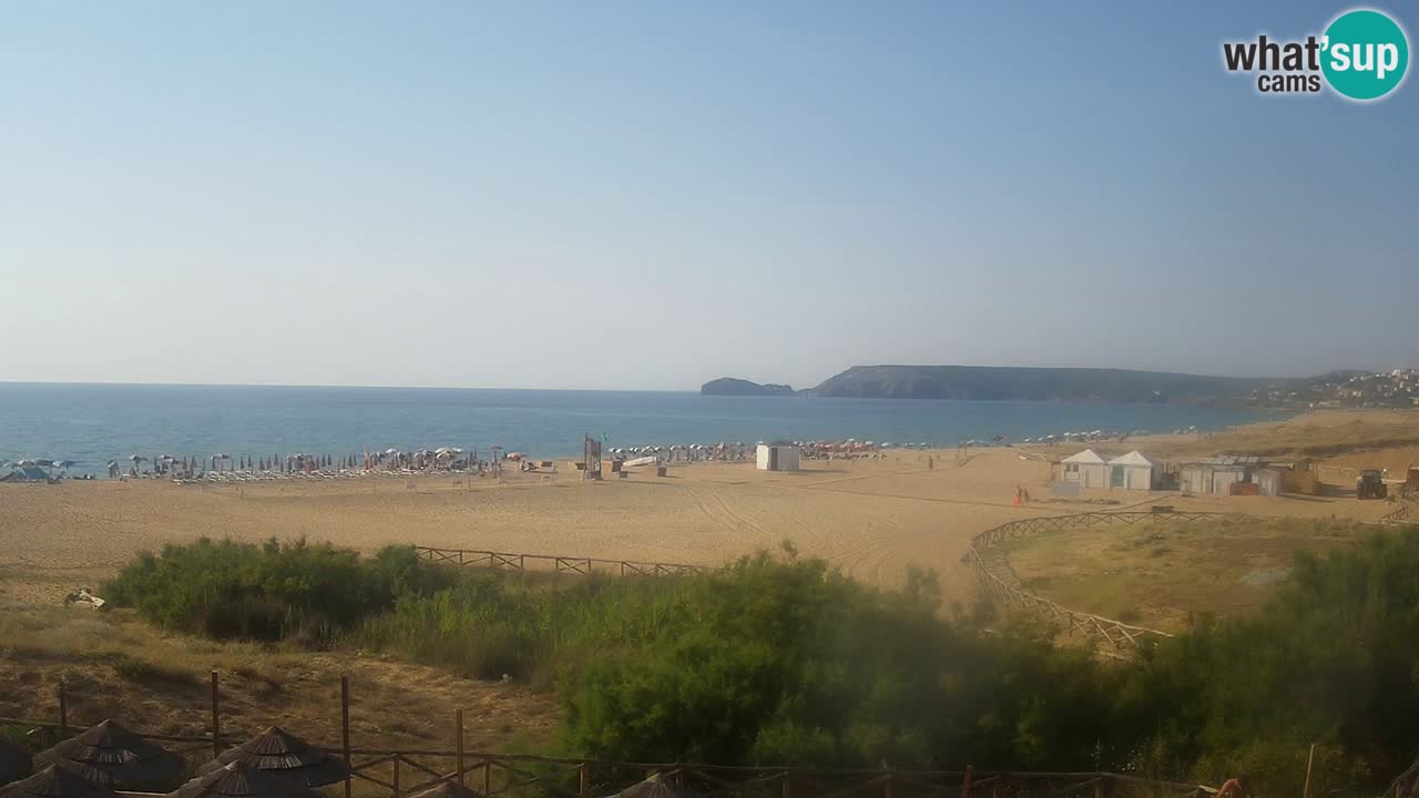 Webcam Torre dei Corsari – Liveblick auf den Strand von Punta Usai