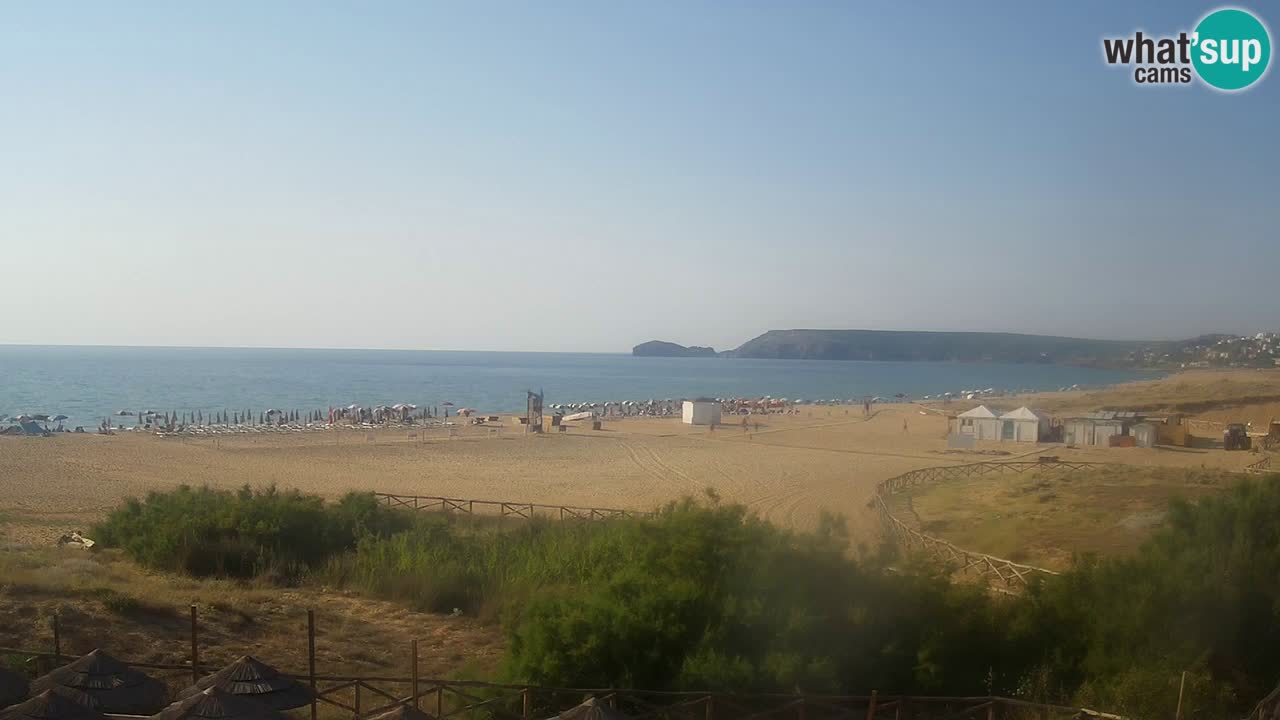Webcam Torre dei Corsari – Live Beach View from Punta Usai