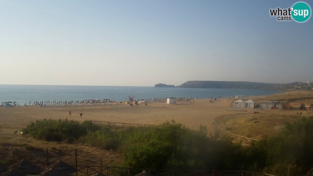 Webcam Torre dei Corsari – Live Beach View from Punta Usai