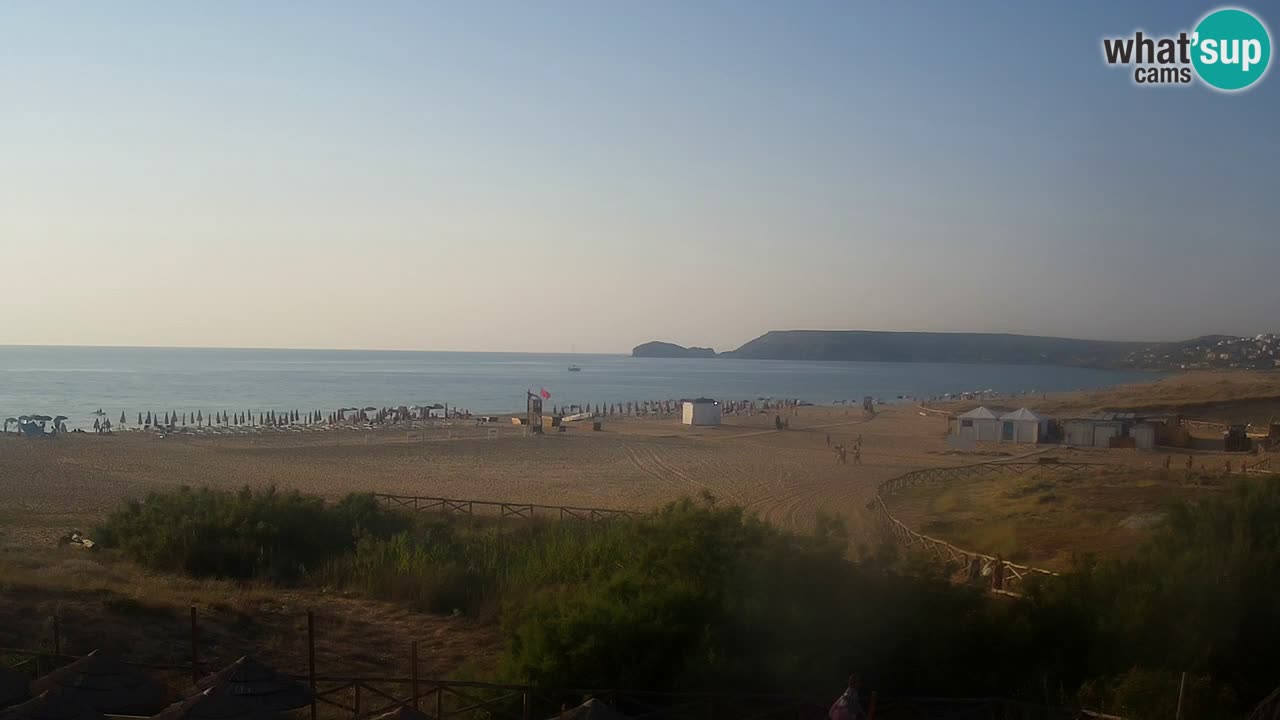 Webcam Torre dei Corsari – Liveblick auf den Strand von Punta Usai