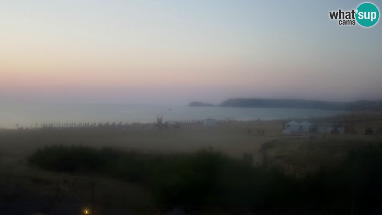 Webcam Torre dei Corsari – Liveblick auf den Strand von Punta Usai