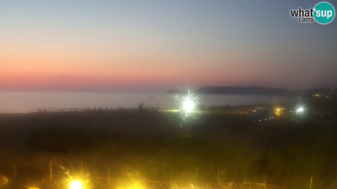 Webcam Torre dei Corsari – Liveblick auf den Strand von Punta Usai