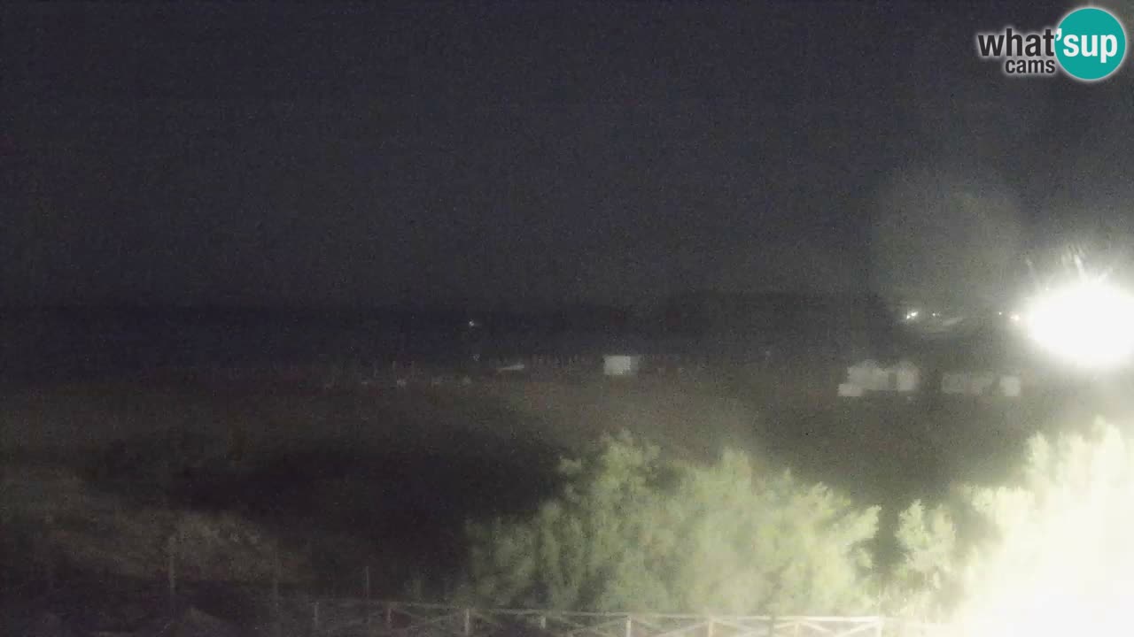 Cámara web Torre dei Corsari – Vista en directo de la playa desde Punta Usai