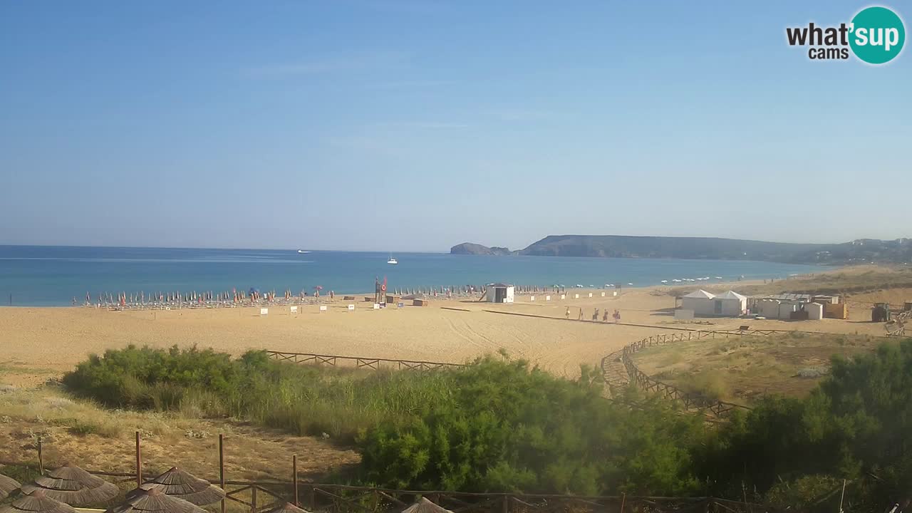 Webcam Torre dei Corsari – Live Beach View from Punta Usai
