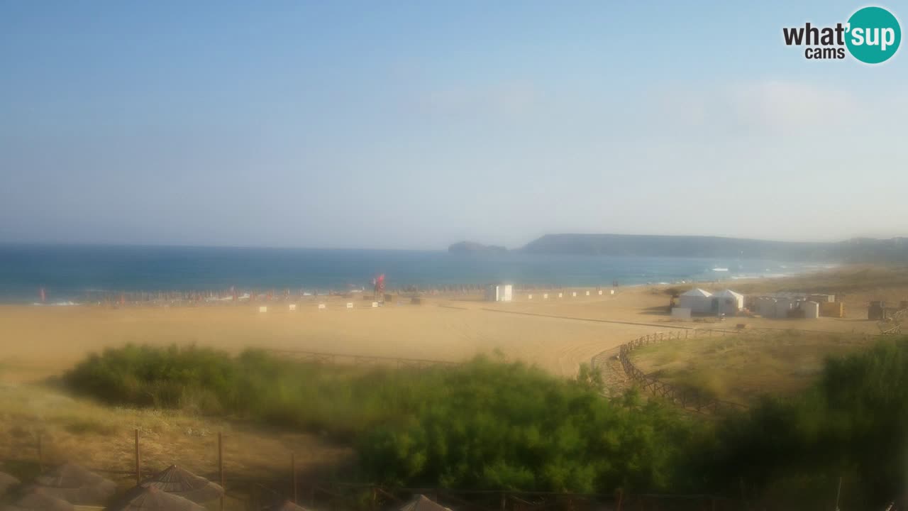 Webcam Torre dei Corsari – Live Beach View from Punta Usai