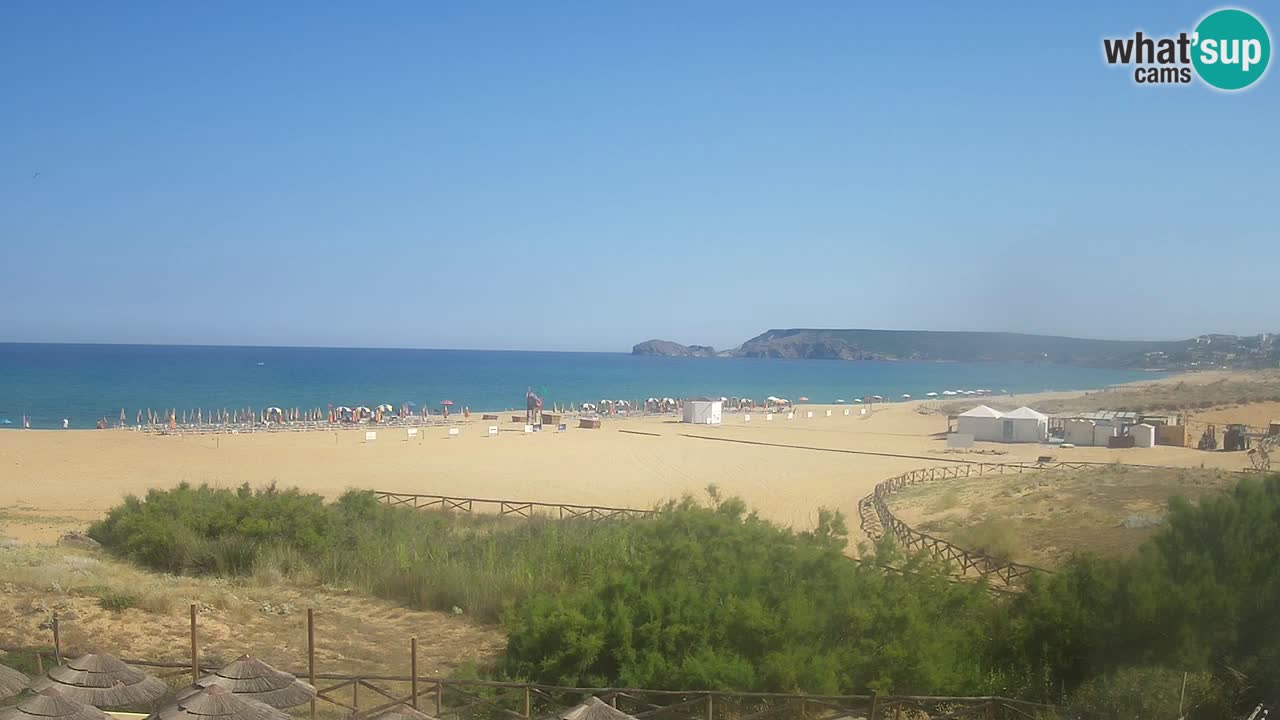Webcam Torre dei Corsari – Vue en direct sur la plage depuis Punta Usai