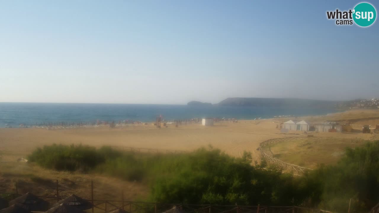 Webcam Torre dei Corsari – Live Beach View from Punta Usai