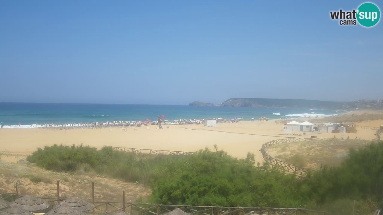 Webcam Torre dei Corsari – Live Beach View from Punta Usai