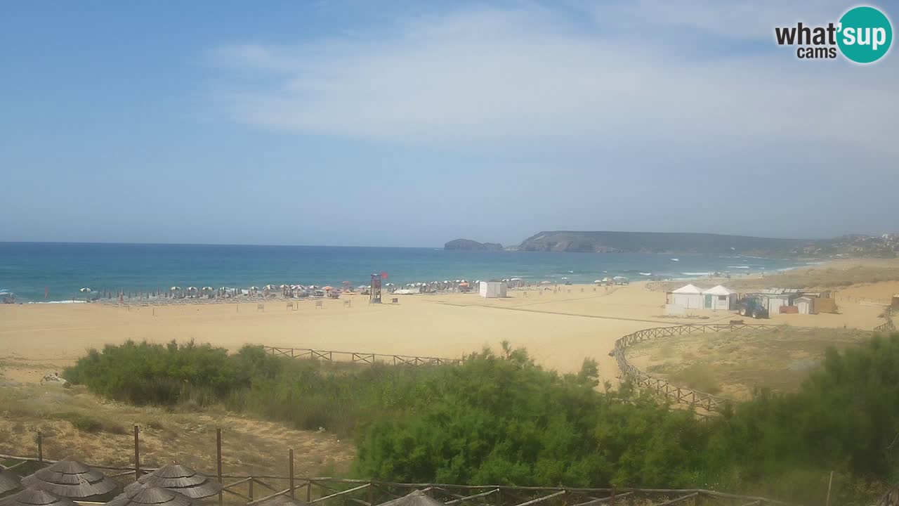 Webcam Torre dei Corsari – Live Beach View from Punta Usai