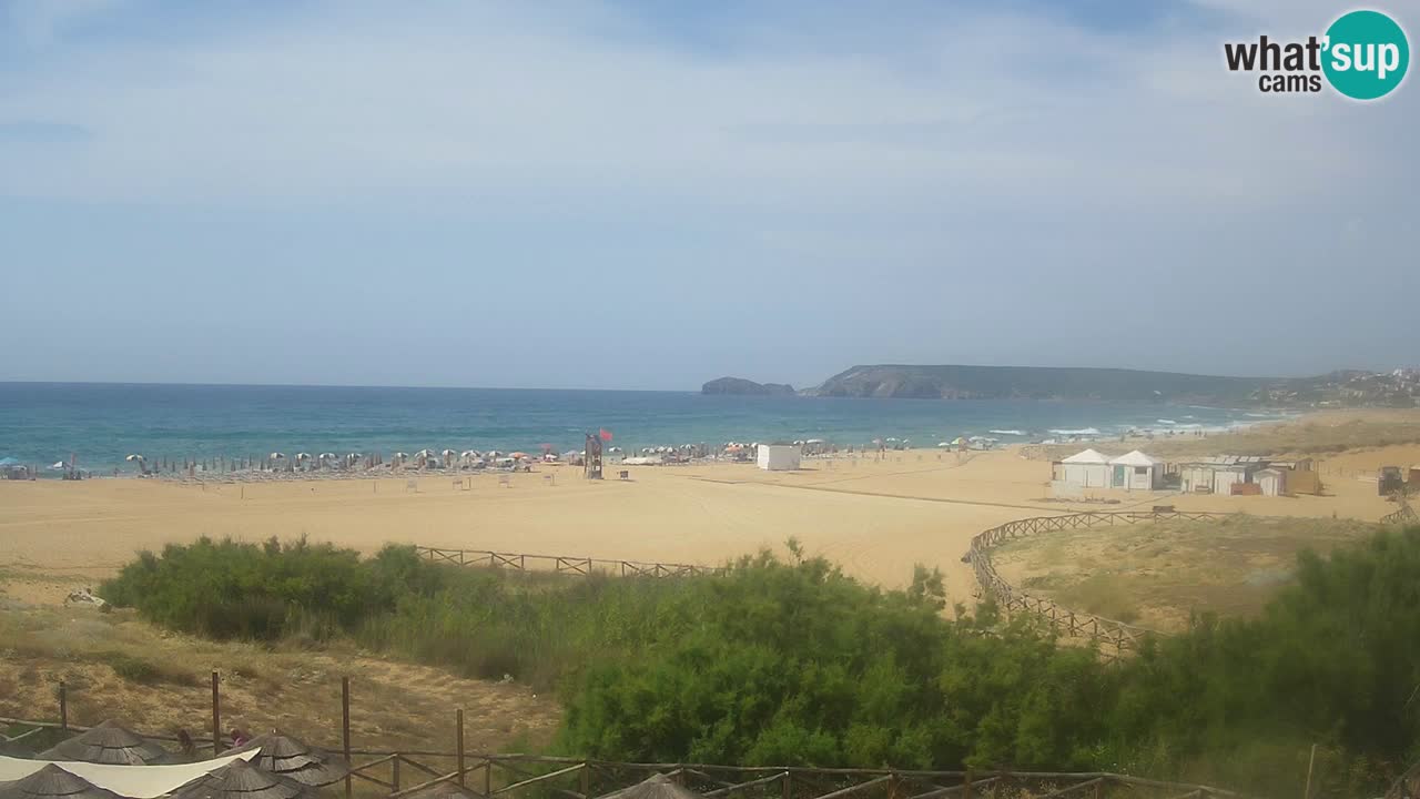 Webcam Torre dei Corsari – Live Beach View from Punta Usai