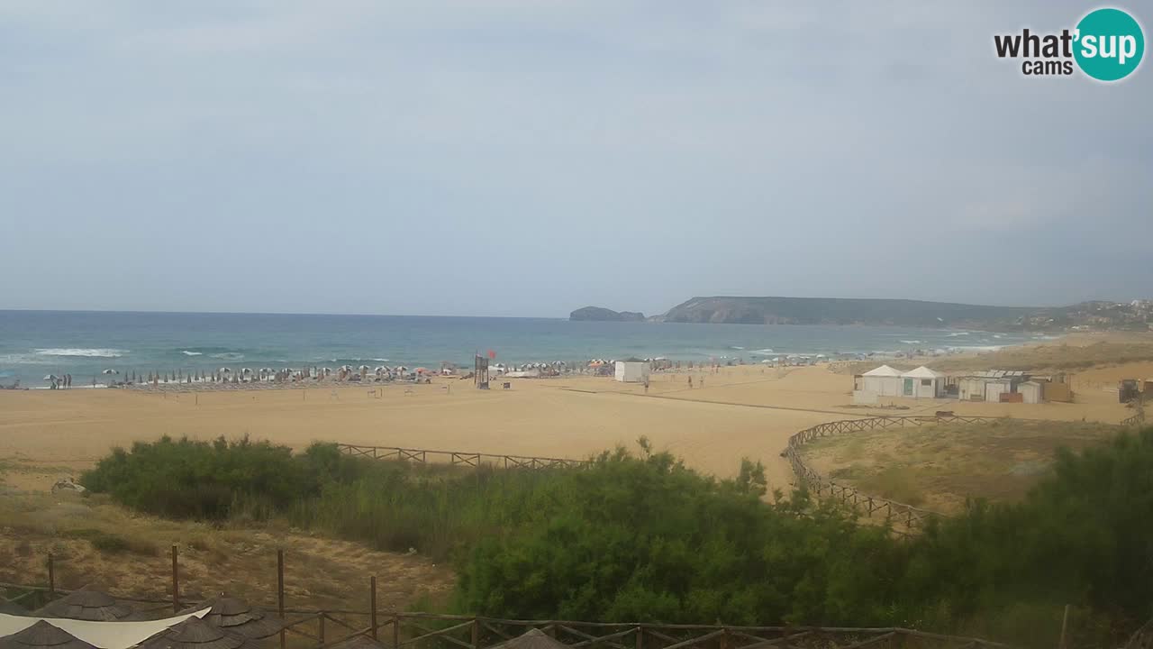 Webcam Torre dei Corsari – Vista live sulla spiaggia da Punta Usai