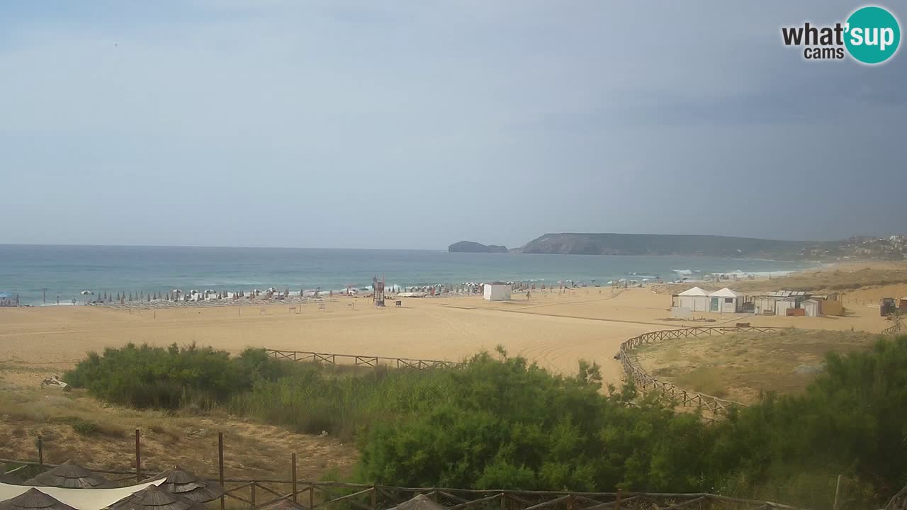 Webcam Torre dei Corsari – Liveblick auf den Strand von Punta Usai