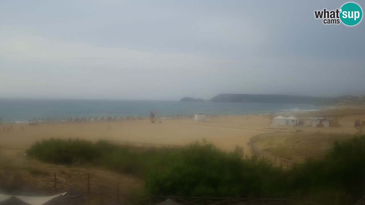 Cámara web Torre dei Corsari – Vista en directo de la playa desde Punta Usai