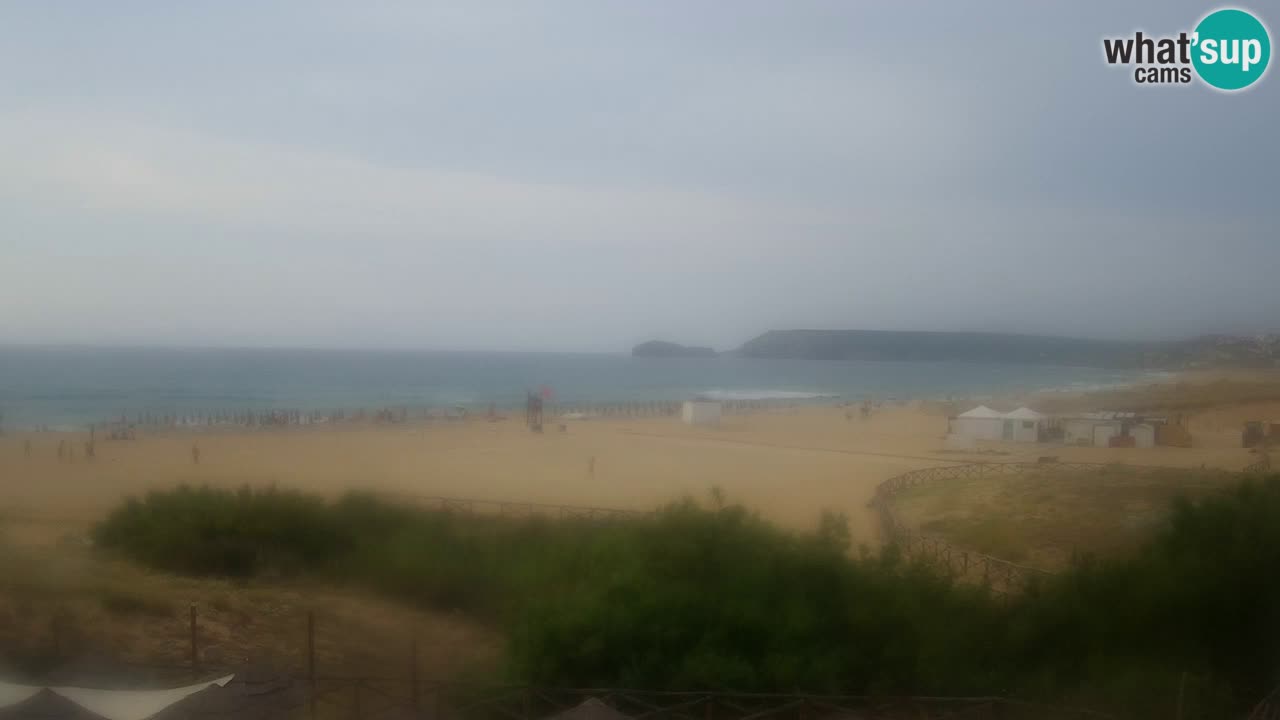 Webcam Torre dei Corsari – Vista live sulla spiaggia da Punta Usai