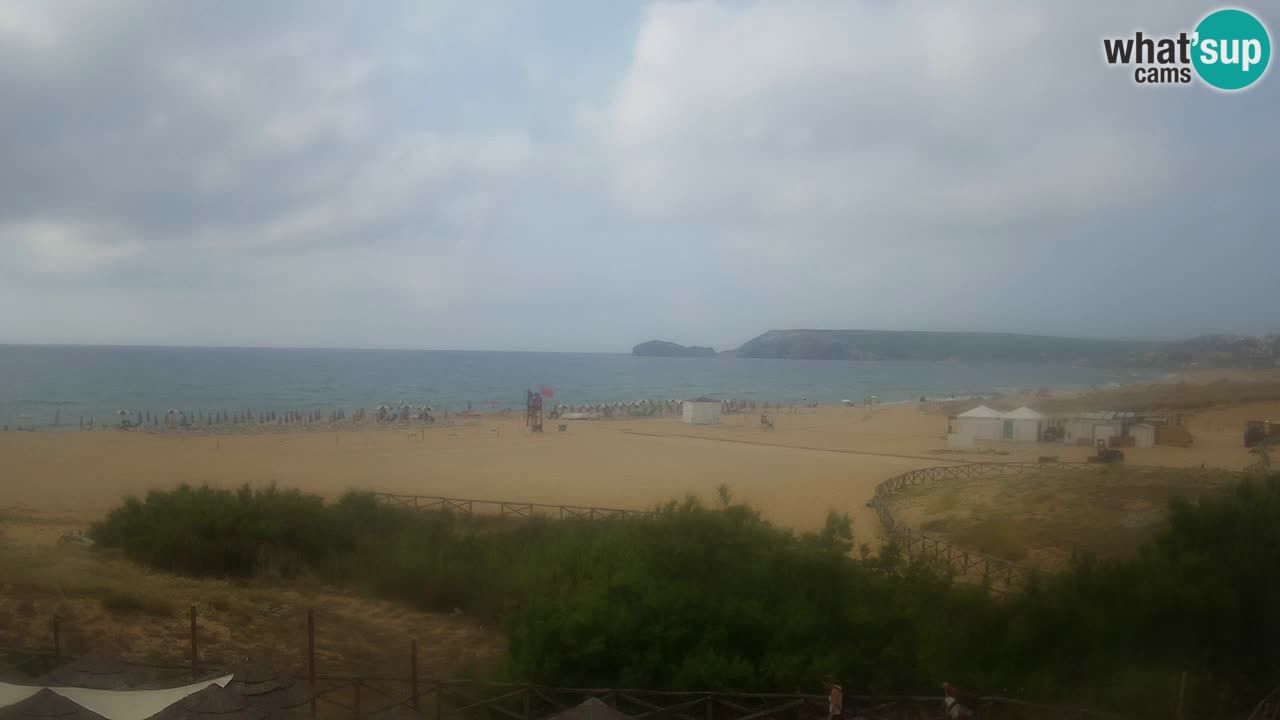 Webcam Torre dei Corsari – Vue en direct sur la plage depuis Punta Usai