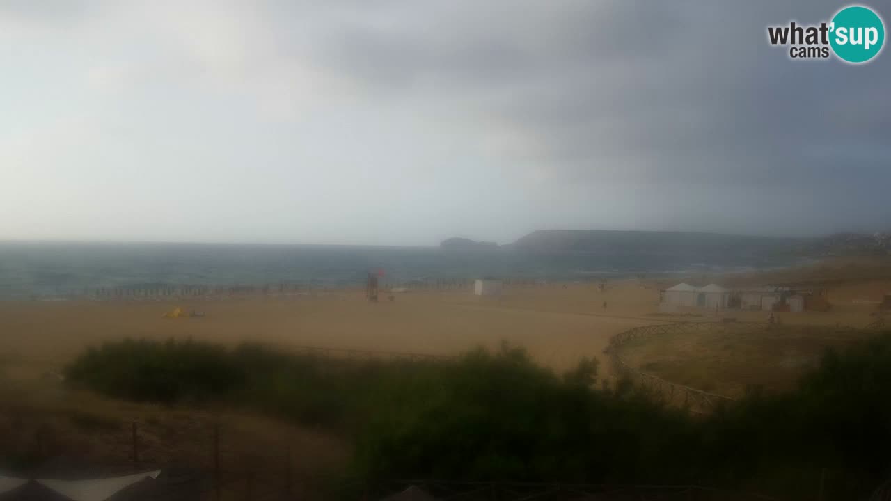 Webcam Torre dei Corsari – Vue en direct sur la plage depuis Punta Usai
