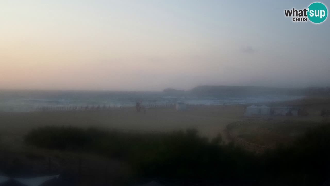 Webcam Torre dei Corsari – Vue en direct sur la plage depuis Punta Usai