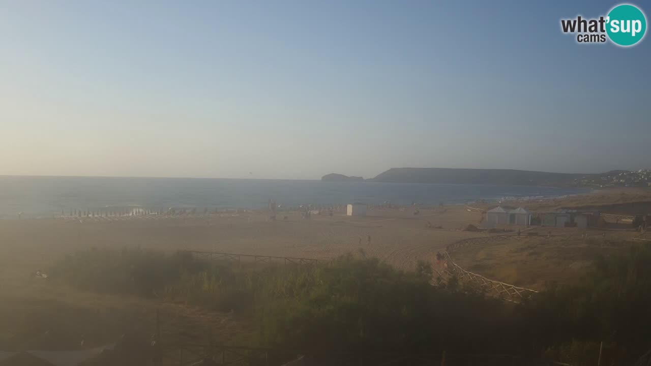 Webcam Torre dei Corsari – Live Beach View from Punta Usai