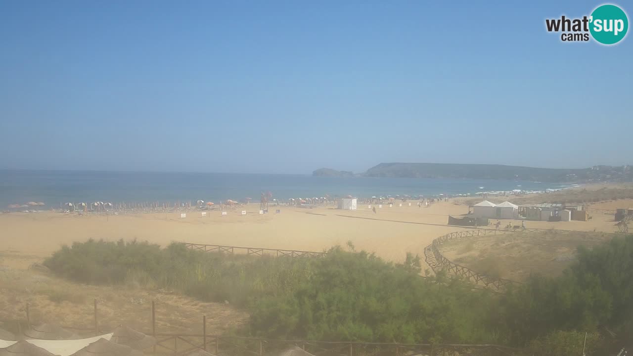 Webcam Torre dei Corsari – Live Beach View from Punta Usai