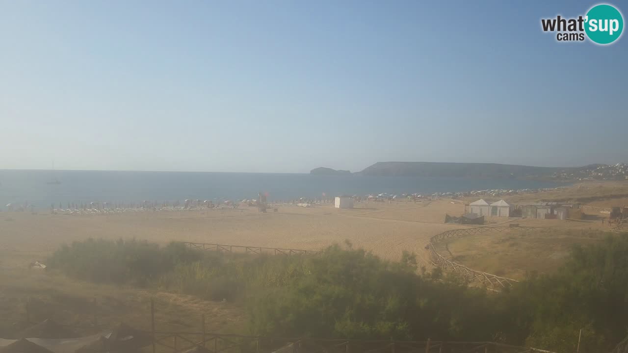 Spletna kamera Torre dei Corsari – Pogled v živo na plažo s Punta Usai
