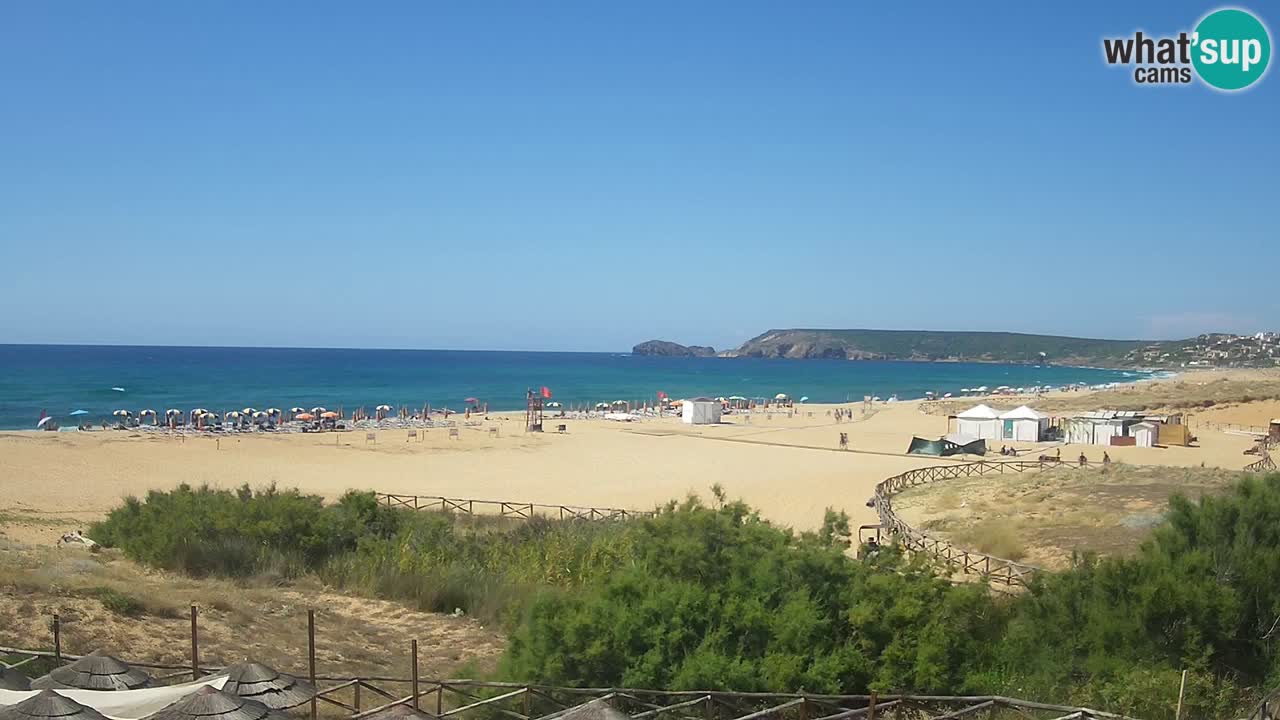 Webcam Torre dei Corsari – Live Beach View from Punta Usai