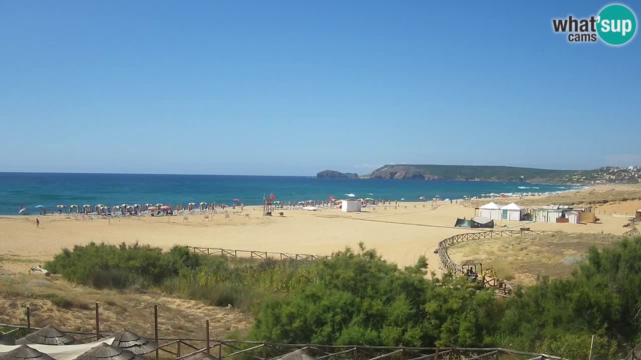 Webcam Torre dei Corsari – Live Beach View from Punta Usai