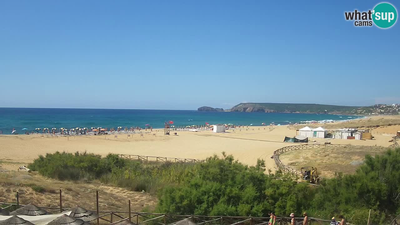 Webcam Torre dei Corsari – Live Beach View from Punta Usai