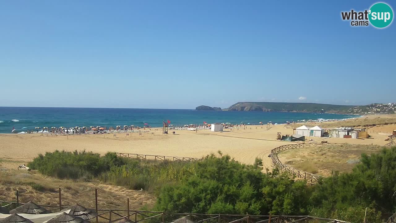 Webcam Torre dei Corsari – Live Beach View from Punta Usai