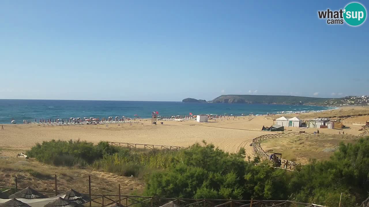 Webcam Torre dei Corsari – Live Beach View from Punta Usai