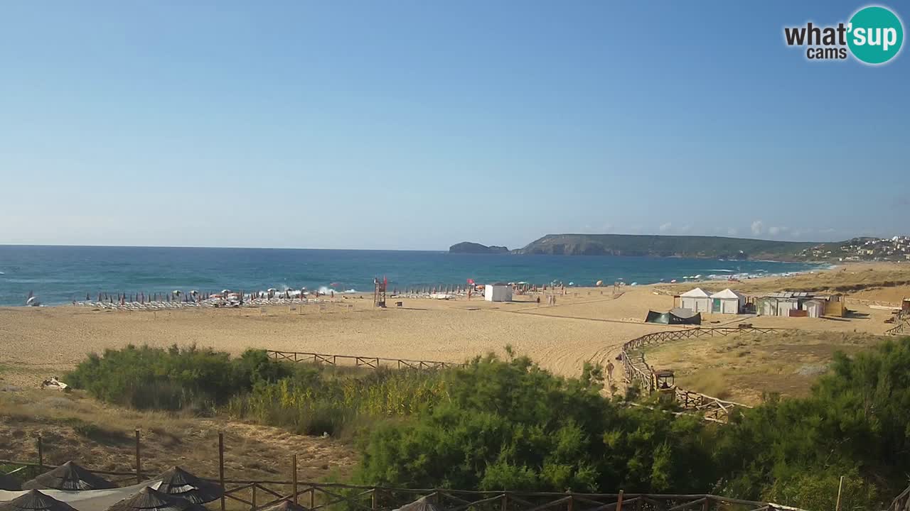 Webcam Torre dei Corsari – Live Beach View from Punta Usai