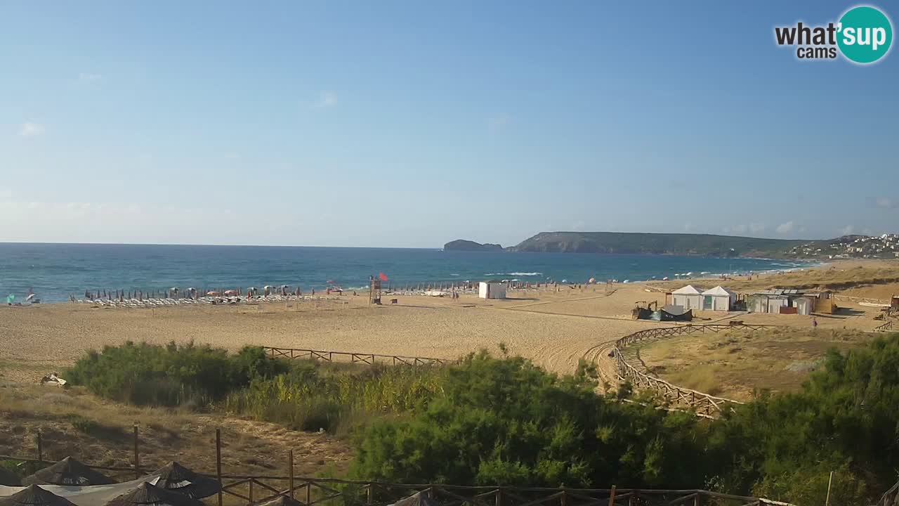 Webcam Torre dei Corsari – Live Beach View from Punta Usai