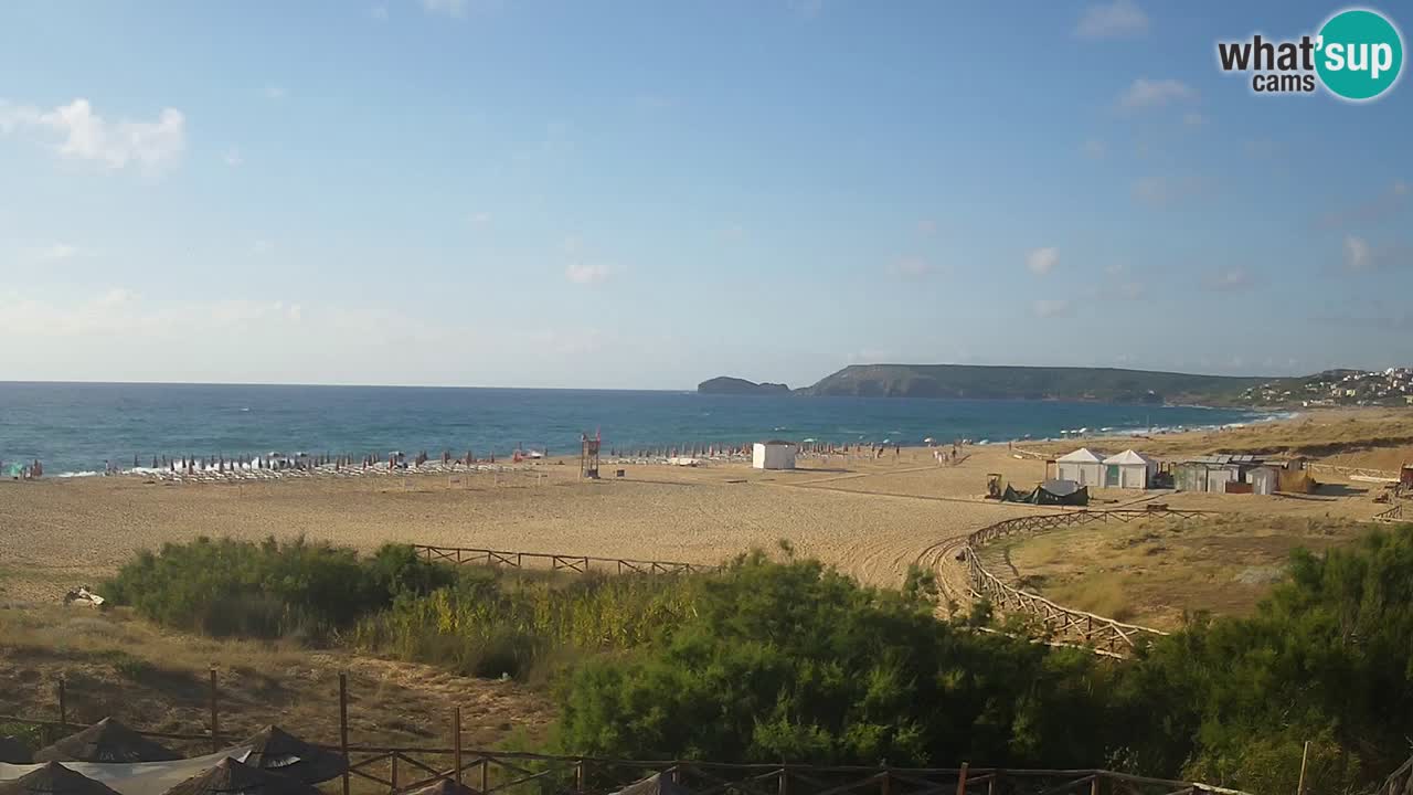 Spletna kamera Torre dei Corsari – Pogled v živo na plažo s Punta Usai
