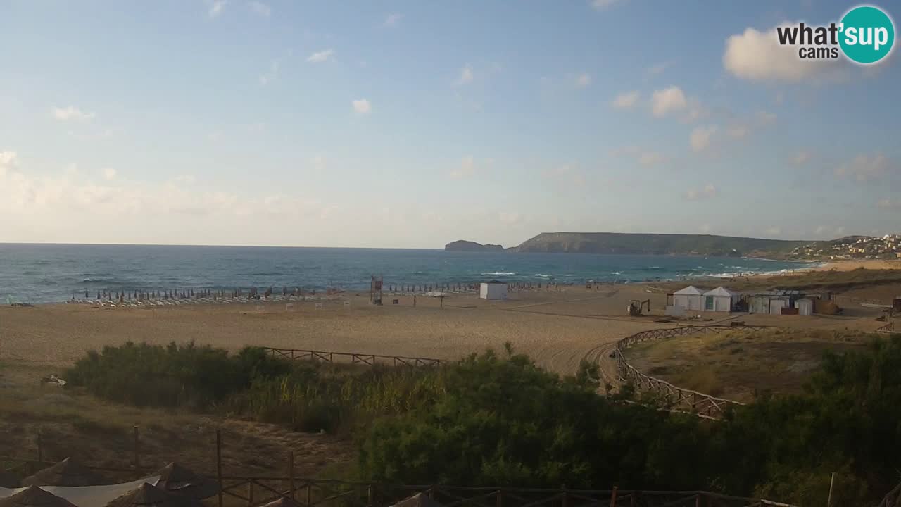 Webcam Torre dei Corsari – Liveblick auf den Strand von Punta Usai