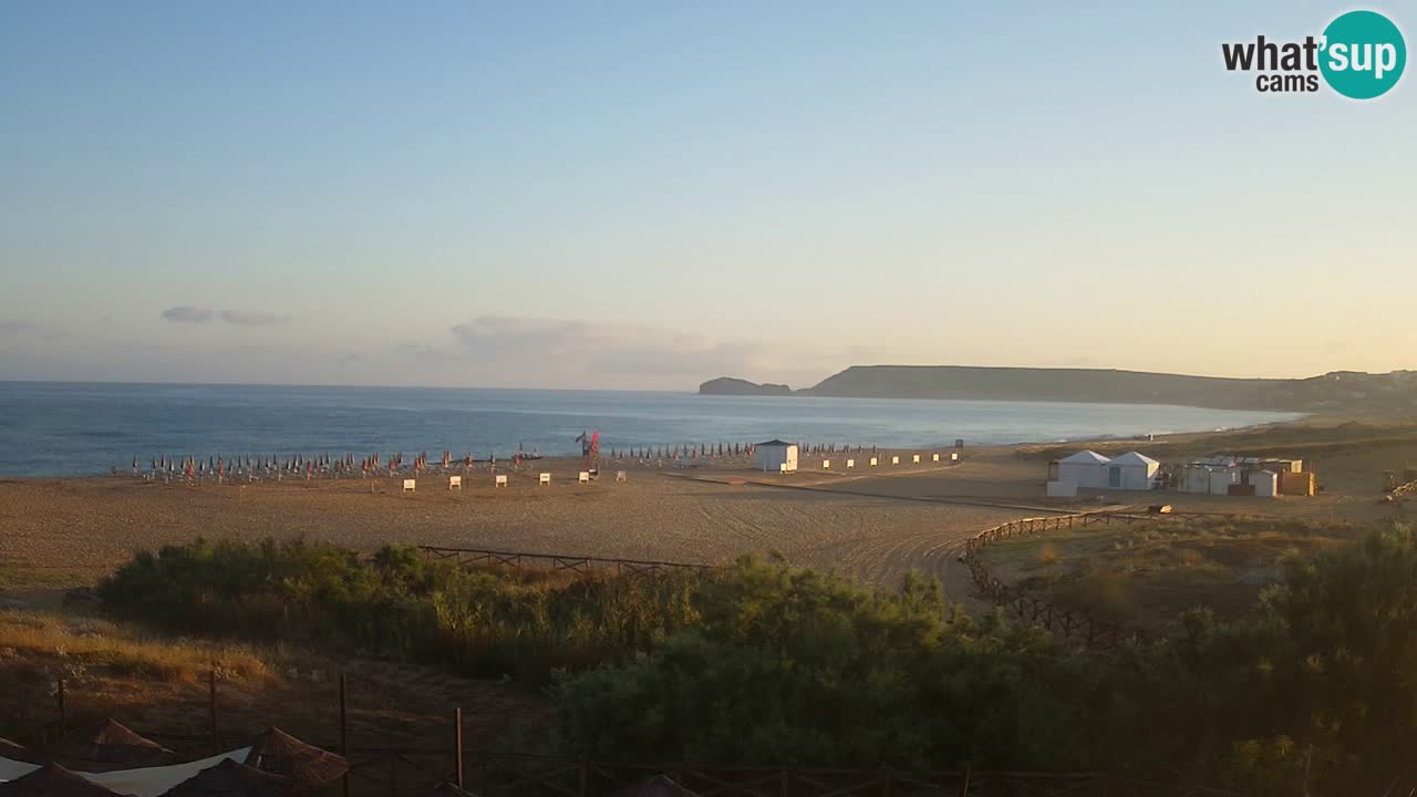 Webcam Torre dei Corsari – Live Beach View from Punta Usai