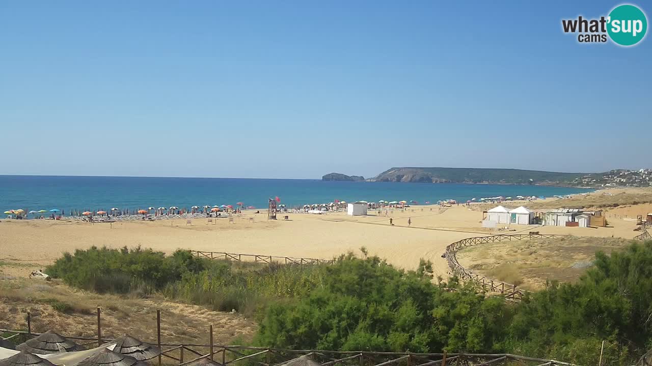 Spletna kamera Torre dei Corsari – Pogled v živo na plažo s Punta Usai
