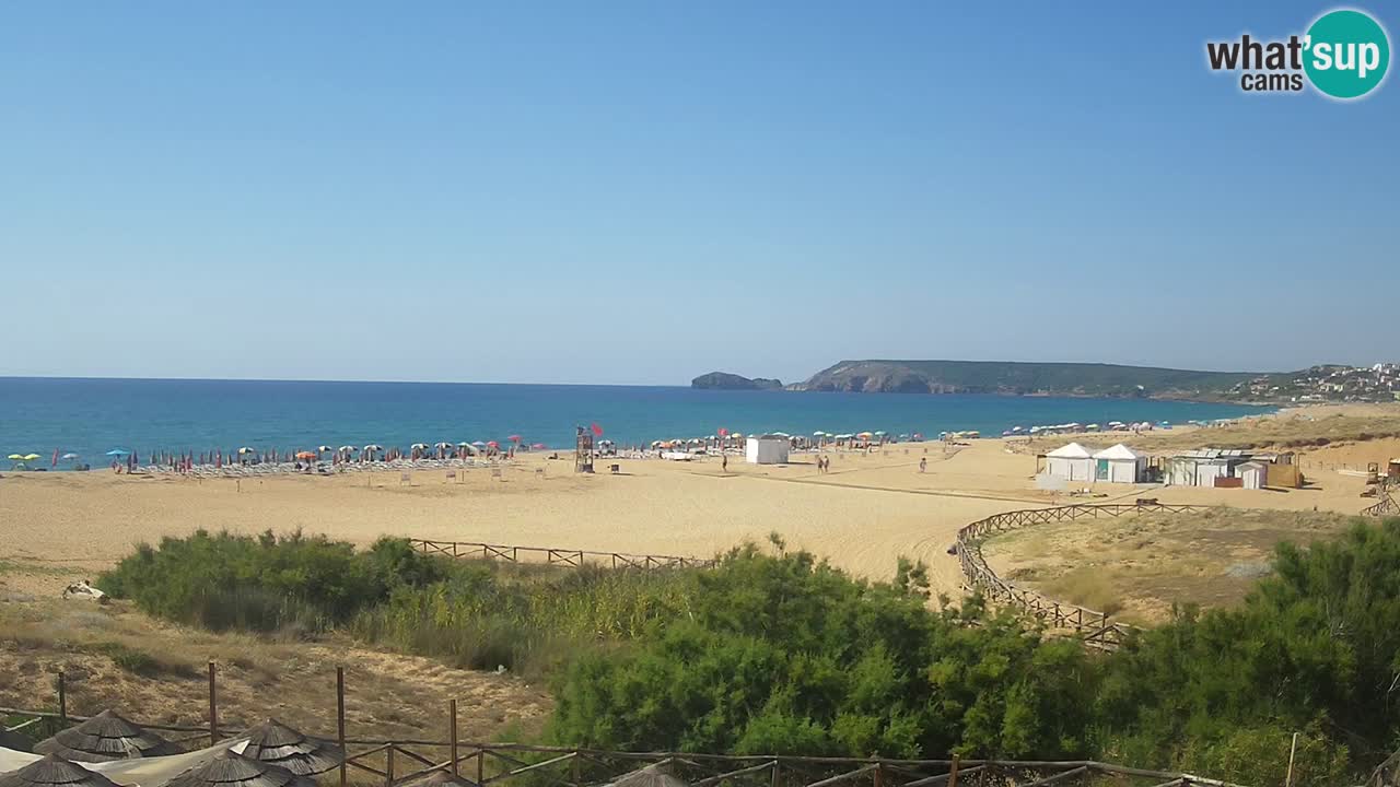 Webcam Torre dei Corsari – Liveblick auf den Strand von Punta Usai