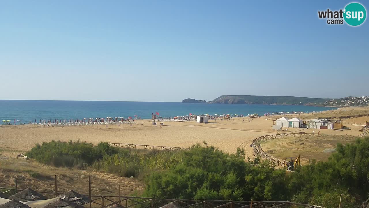 Spletna kamera Torre dei Corsari – Pogled v živo na plažo s Punta Usai