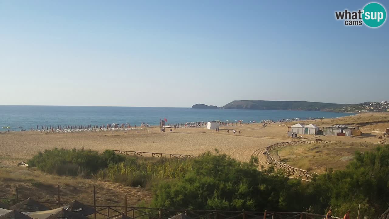Spletna kamera Torre dei Corsari – Pogled v živo na plažo s Punta Usai