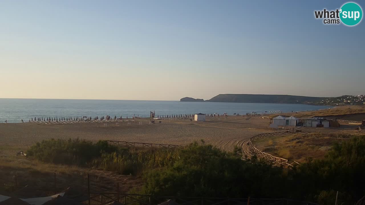 Webcam Torre dei Corsari – Liveblick auf den Strand von Punta Usai
