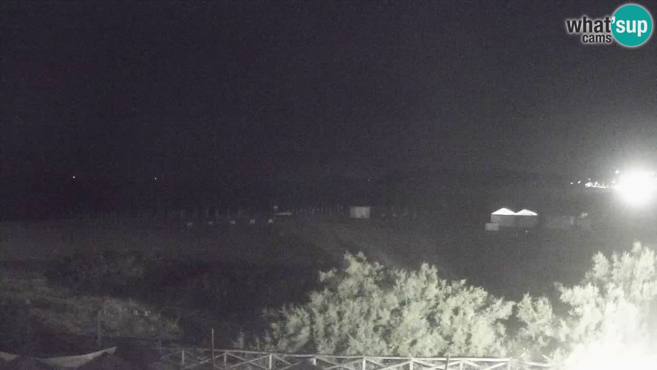 Webcam Torre dei Corsari – Vista live sulla spiaggia da Punta Usai