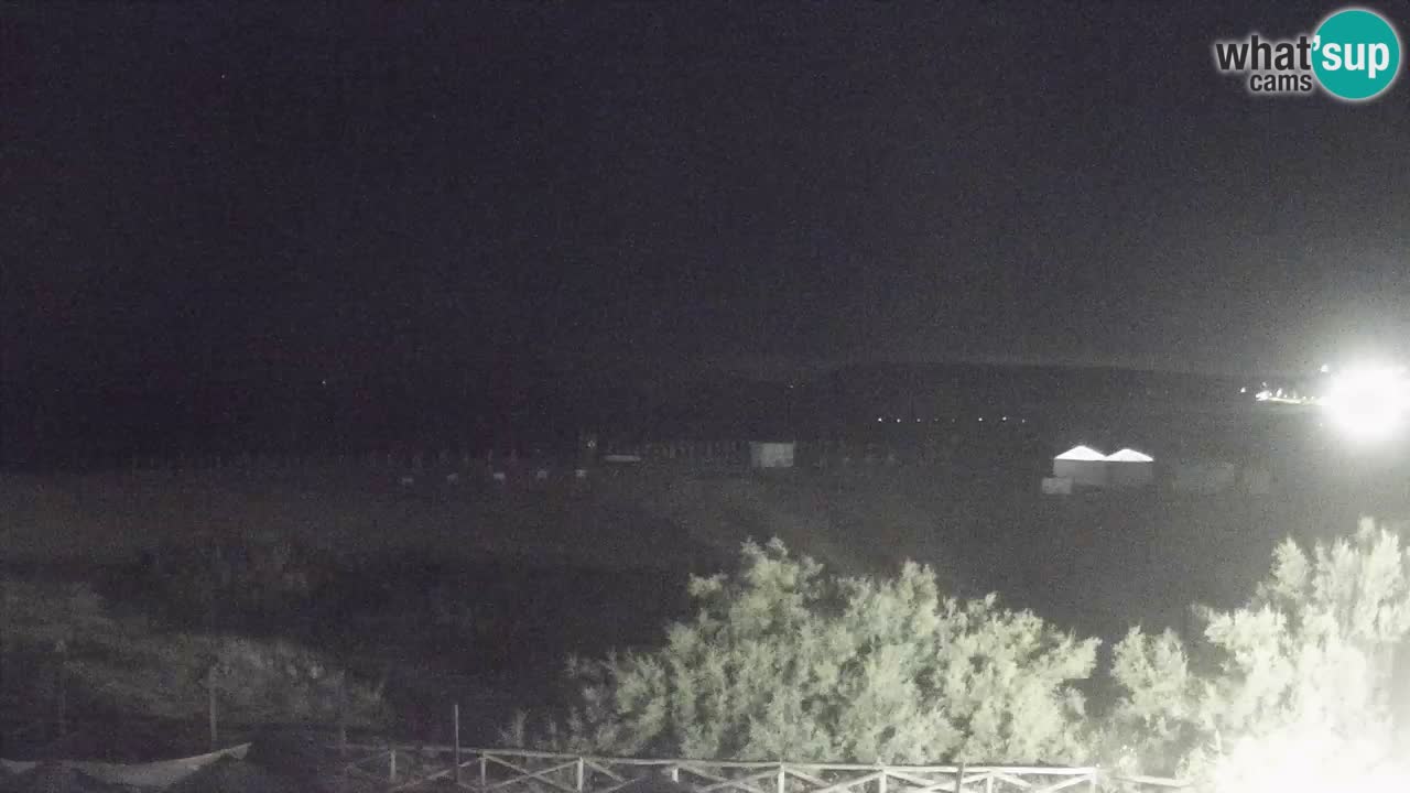 Webcam Torre dei Corsari – Live Beach View from Punta Usai