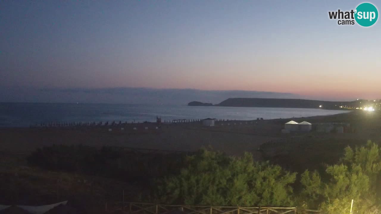 Webcam Torre dei Corsari – Live Beach View from Punta Usai