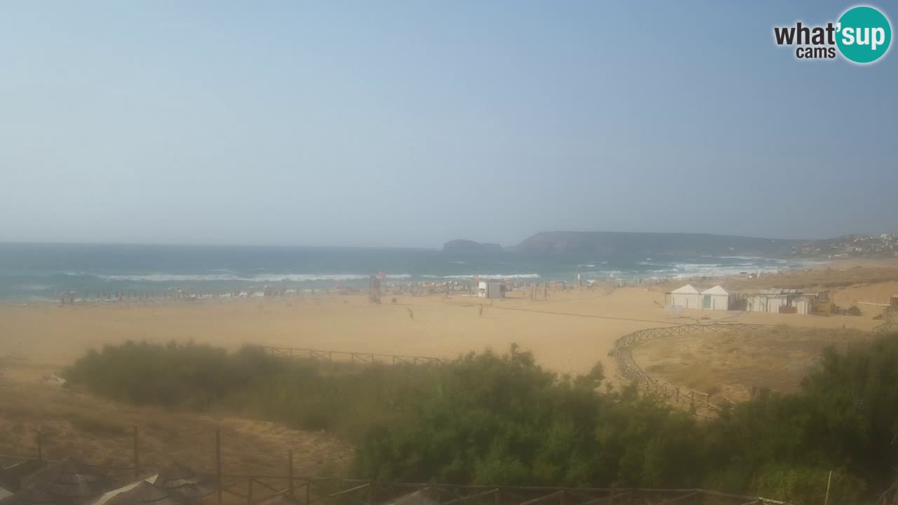 Webcam Torre dei Corsari – Liveblick auf den Strand von Punta Usai