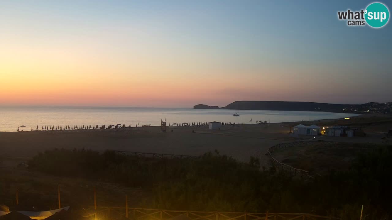 Webcam Torre dei Corsari – Vista live sulla spiaggia da Punta Usai