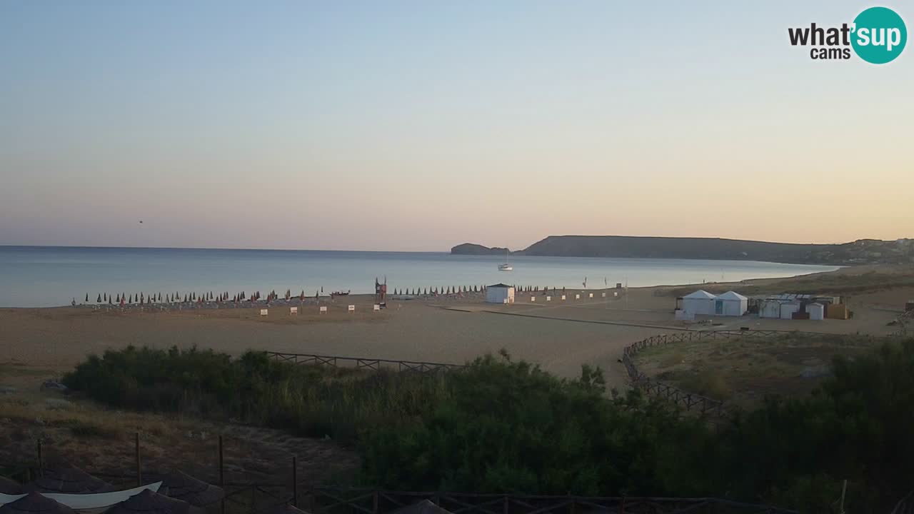 Webcam Torre dei Corsari – Vista live sulla spiaggia da Punta Usai