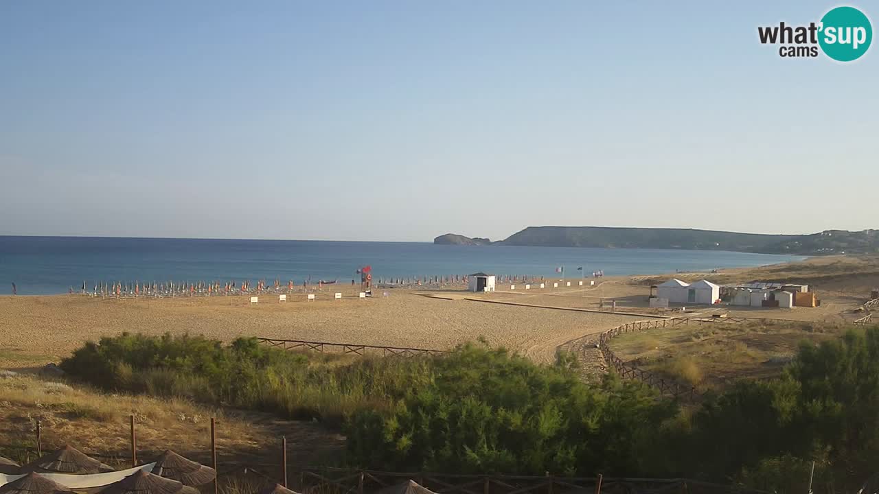Webcam Torre dei Corsari – Live Beach View from Punta Usai