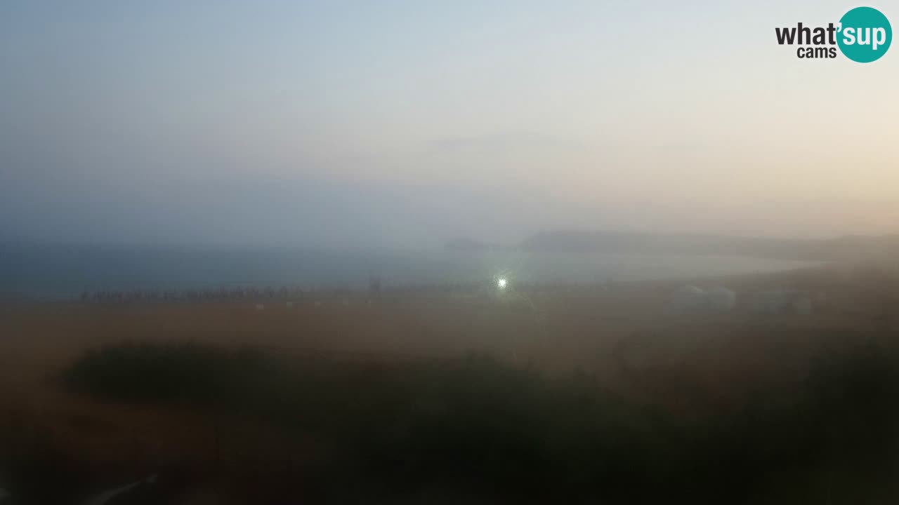 Webcam Torre dei Corsari – Live Beach View from Punta Usai