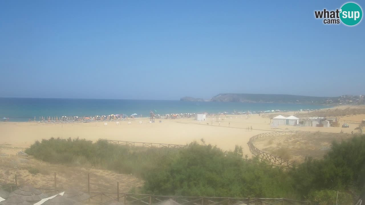 Webcam Torre dei Corsari – Live Beach View from Punta Usai